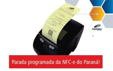 Parada Programada da NFC-e do Estado do Paraná