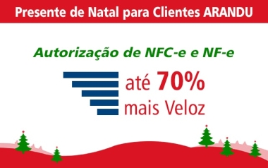 Presente de Natal para os Clientes ARANDU SISTEMAS